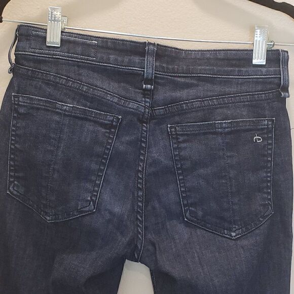 Rag and Bone Cate Mid Rise Ankle Skinny Jeans Size 25 - Picture 4 of 8